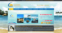 Desktop Screenshot of dulichsenvang.com.vn